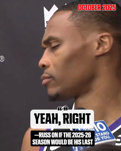 Little did we know, that would be Russell Westbrook’s final season 🥲 

(via @MattGeorgeSAC) 