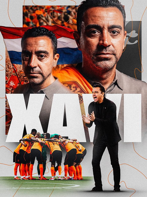Xavi Hernández, head coach Oranje. 🔶

#NothingLikeOranje #Xavi2030 