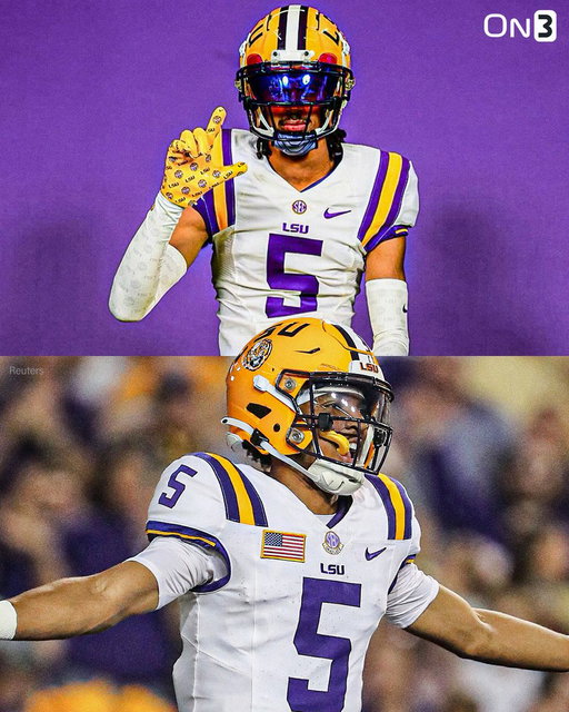 NEW: LSU CB DJ Pickett is currently expected to continue wearing No. 5 despite a letter from Jayden Daniels’ attorney to the school, @PeteNakos reports.

The letter informed LSU that it can no longer use Daniels’ name, image or likeness because Pickett was allowed to wear the number.

https://t.co/eS8tu2toQ2