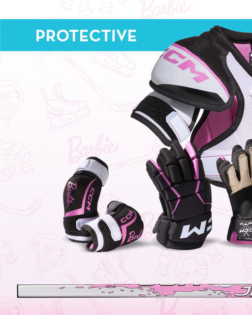 The entire Barbie™ x CCM lineup 💗

Dream Big. Play On. 
