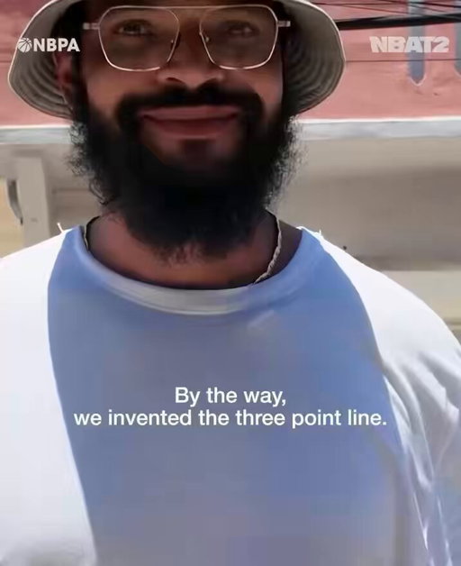 Fun fact: The 3-point line was invented in Puerto Rico in 1962 🇵🇷

Joakim Noah had no idea 😂 