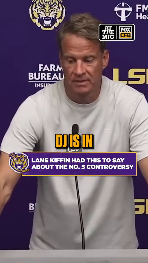 Lane Kiffin weighed in last week on DJ Pickett taking over Jayden Daniels’ former No. 5 at @LSUfootball

(via @LSUsports) 