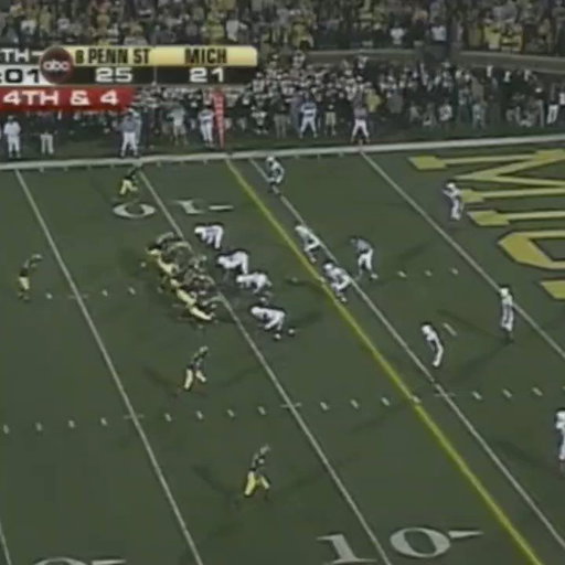 Chad Henne finds Mario Manningham to give Michigan the win over Penn State on the final play of the game (2005)
 