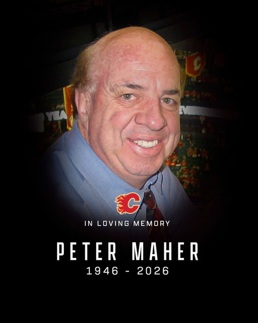 It is with deep regret and sadness that the Calgary Flames organization acknowledge the passing of Peter Maher, the legendary voice of the Flames.

🔗: https://cflam.es/4i850Bi 