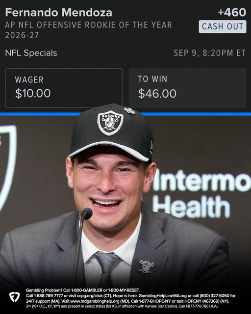 WE GET TO WATCH FERNANDO MENDOZA PLAY FOOTBALL TONIGHT ‼️

Will he end up bringing home ROTY? 😤

#NFL | #RaiderNation 