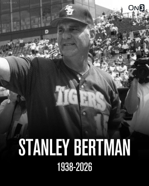 Legendary former LSU baseball coach and AD Stanley "Skip" Bertman has passed away🙏

Bertman won 5 CWS national titles.

https://t.co/vO0vqCLEYv 