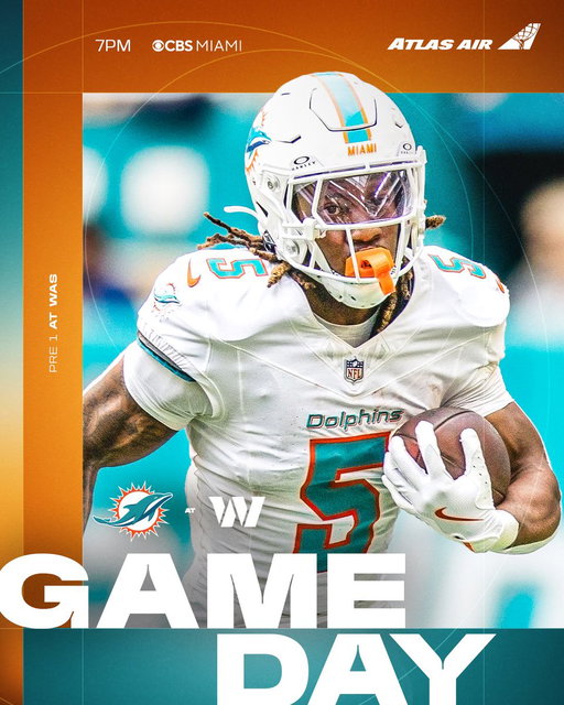 Preseason starts now ‼️🐬

#PhinsUp 