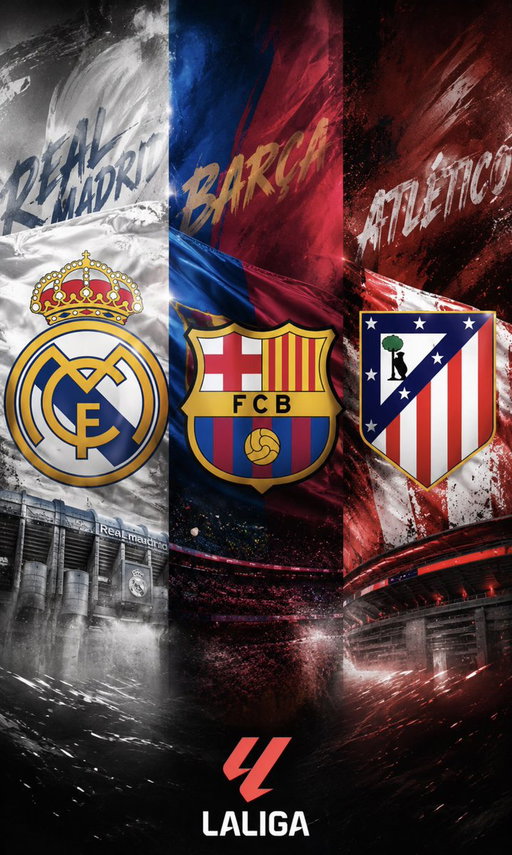 🚨 LA LIGA! 🇪🇸

The new season in Spain STARTS this weekend and here are FAVORITES to become champions:

1️⃣ Barcelona - 54%
2️⃣ Real Madrid - 41% 
3️⃣ Atletico Madrid - 4%
4️⃣ Villarreal - 0% 