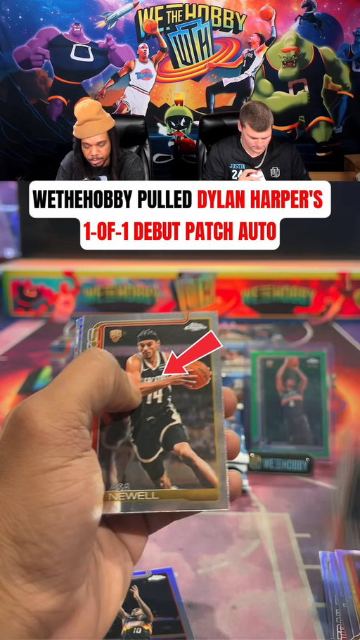 Well this chase is officially over🤩 Dylan Harper 1/1 Debut Patch Auto🤯🔥 

#nbacards #toppschrome #toppschromeupdate #whodoyoucollect #basketballcards #sportscards #cardpull #debutpatch #1of1 #autograph #dylanharper #saspurs #sanantoniospurs #nba #thehobby #cardcollector 