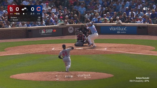🎶 Baseball's in our soul
We can watch it
Every day and every night
It's the one thing on our minds 🎶 