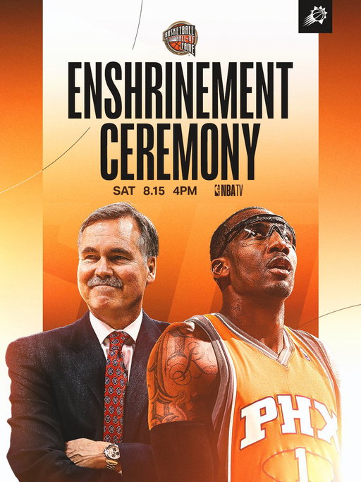 It's @HoopHall Enshrinement Ceremony Day!

🕓 4PM
📺 @NBATV 
