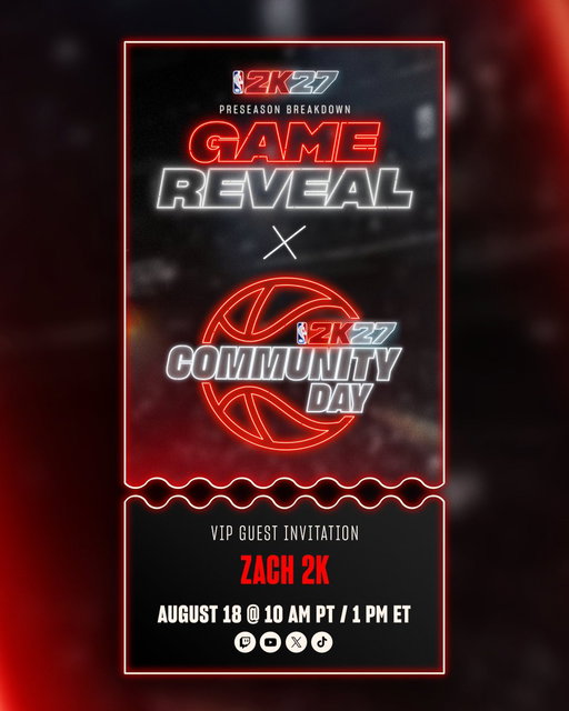 I get to play 2K27 early! What do y’all want me to try first? 👀 