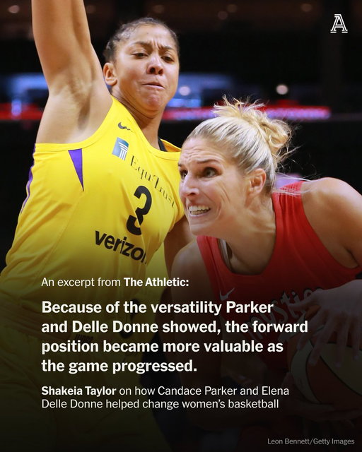 The WNBA’s elite forwards look different now.

A’ja Wilson, Breanna Stewart, Napheesa Collier and Alyssa Thomas are part of that evolution.

Candace Parker and Elena Delle Donne, now Hall of Famers, paved the way.

Read for free from @curlyfro: https://t.co/HMXpllTzVn 