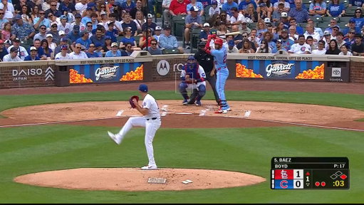 JOSHUA BAEZ, WELCOME TO THE SHOW

449-foot HR on the first pitch he sees in his MLB career

