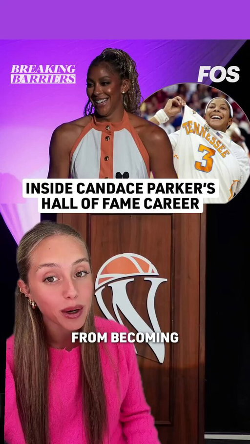 From a tournament dunk that made history to a Hall of Fame induction that made it official, Candace Parker has done it all. #BreakingBarriers 