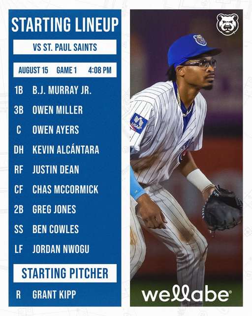 We were going to start our doubleheader at 5:08 but out of respect to Jayden Daniels we will start at 4:08 