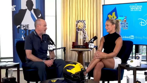“Michigan was an incredible life changing experience for me.”

@richeisen on how Michigan helped develop the skills he uses today 🗣️🎙️ 