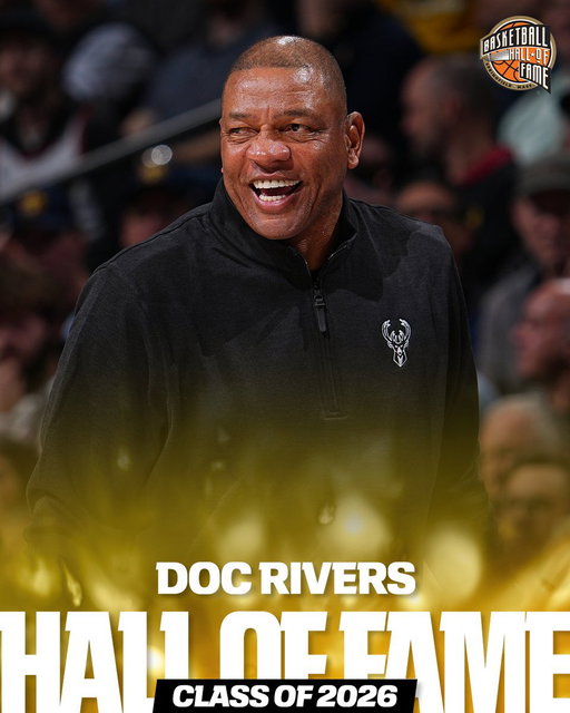 The Doc is in 👏

Doc Rivers has officially been inducted into the @Hoophall Class of 2026 🔥 