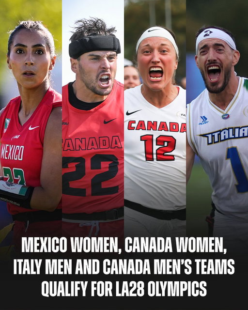 History was made at the IFAF World Flag Championships at the first ever Flag Football Olympic qualifying event. 👏

@nflmx | @NFLCanada | @IFAFMedia | @LA28 