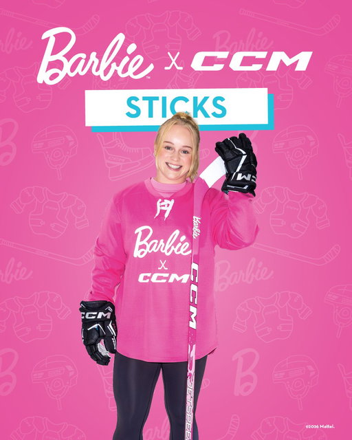 Barbie™ x CCM essentials. 💗

Dream Big. Play On. 
