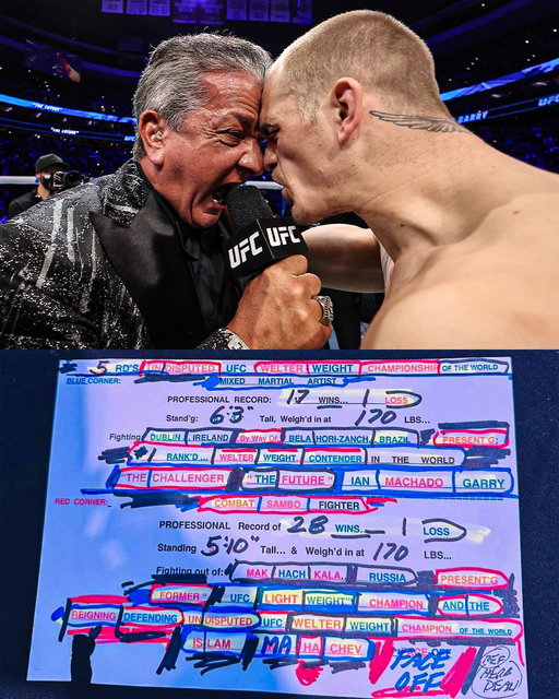 Not sure how Bruce Buffer does it 🐐

His cards are organized chaos 🤣

(📷: Bruce Buffer / FB) 