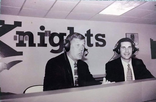 We are deeply saddened to hear of the passing of baseball legend Tommy John. A beloved player, person, and former Charlotte Knights broadcaster, Tommy left a lasting impact on everyone who had the privilege of knowing him.

Please join us in sending our thoughts and prayers to Tommy’s family, friends, and loved ones during this difficult time.

Pictured here is Tommy John calling a Knights game alongside our Charlotte Knights play-by-play broadcaster, Matt Swierad.