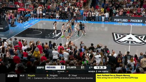 ANGEL REESE AT THE BUZZER FOR THE WI……/  ☠️☠️☠️☠️☠️☠️ 