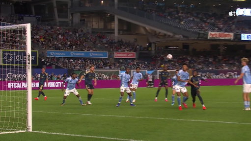 Danley Jean Jacques comes through for Philadelphia to cut the New York City lead in half! 💪 