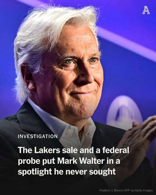 After 14 months of Mark Walter's ownership, the timing of the Lakers sale has raised eyebrows.

Two of Walter’s companies, both insurance businesses, are under federal scrutiny via both the U.S. Attorney’s Office and the SEC.

Some of the transactions under investigation involve his sports teams.

https://t.co/WQMTiXDC0H