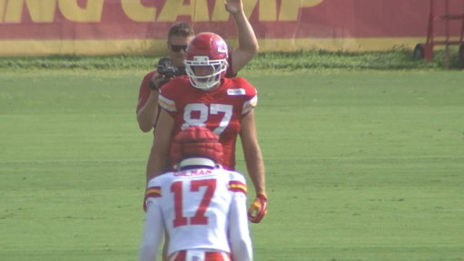 Travis Kelce in 1-on-1's 
