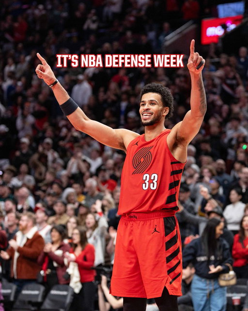 welcome to NBA defense week 😃 
