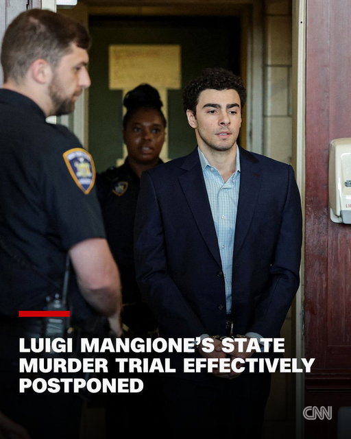 The judge overseeing the state murder case has effectively postponed Luigi Mangione's September trial. https://t.co/lAynZ53VE4 