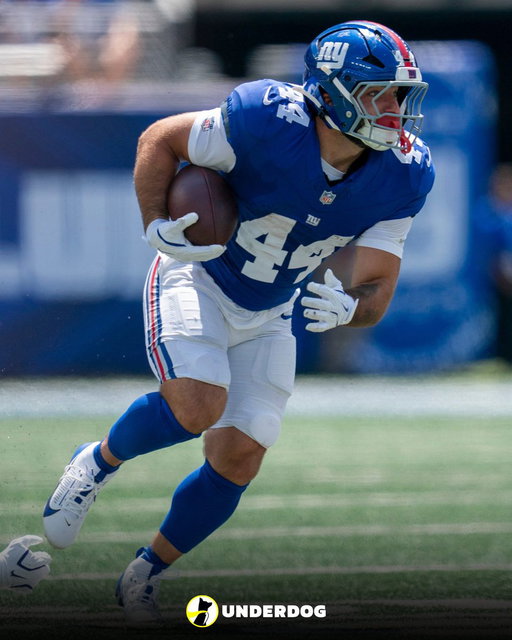 Cam Skattebo on if he thinks about the ankle injury he suffered last year, via @SNYGiants:

"When I went out there on Saturday, I had no feeling or any recollection of injury in my brain. I was ready to go play football." 