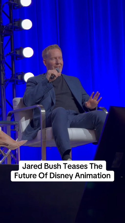 Director &amp; Producer Jared Bush teases the next 10 years of Walt Disney Animation Studios at the Fandango Front Row conversation at #D23 : The Ultimate Disney Fan Event. 