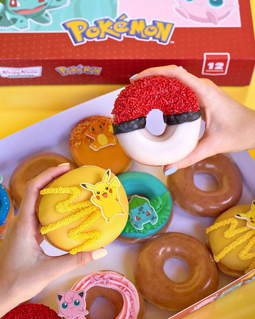 Trainers, your next challenge is HERE! 🍩

The Pokémon Collection is NOW available, featuring 6 ALL-NEW doughnut flavors

Double tap on the doughnut you're trying first, then comment your favorite ️👇 