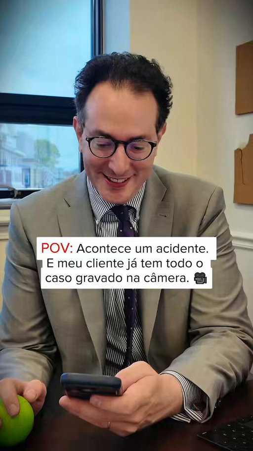 🎥 POV: Quando o cliente grava todo o acidente e deixa o trabalho do advogado MUITO mais fácil!

📲 Envie uma mensagem ou ligue para 617-245-8090 e agende sua consulta gratuita hoje mesmo.
#AcidenteDeCarro #LesoesCorporais #ProvasJudiciais #IndenizacaoJusta #BrooksLaw 