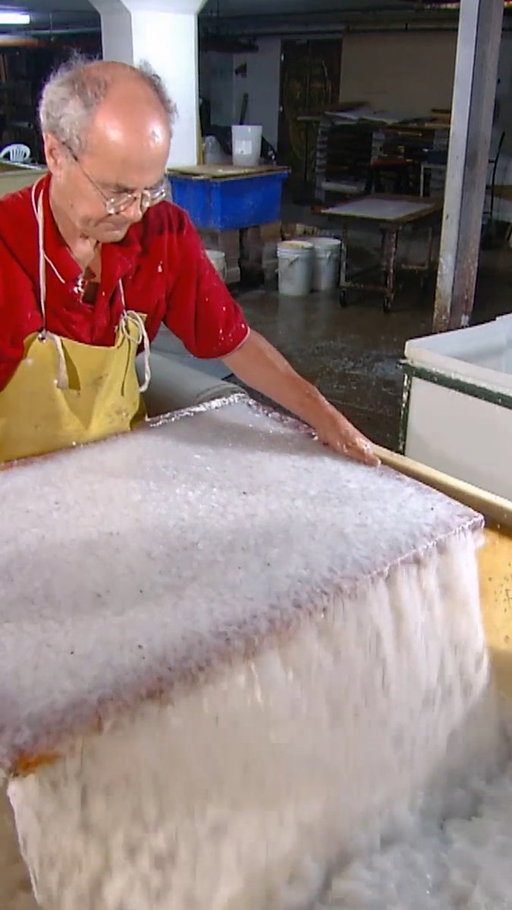 Handmade paper! 📄 #howitsmade 