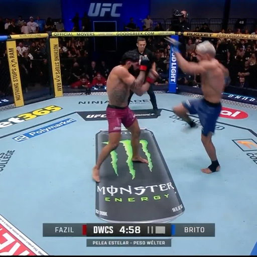 WOOOOOOOOHHHHHHH cae!!!!!! BRITO con el KO‼️

#DWCS | En vivo por Paramount + Deportes 