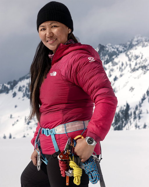 Dawa Yangzum Sherpa is the first Nepali woman to summit all 14 of the world’s 8,000-metre mountains. A trailblazing alpinist and member of the #RolexFamily, she is breaking barriers for female climbers worldwide. More on https://bit.ly/dawayangzumsherpa_ #PerpetualPlanet #Reachforthecrown 