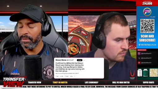 The LIVE reaction of @FlexUTD &amp; @OwenUnitedView when Ornstein dropped the Baleba to #MUFC BOMBA this morning 🤣 