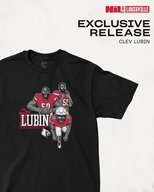 CLEV LUBIN EXCLUSIVE RELEASE!! 🏈🌟💪

Shop an exclusive release for one of Louisville’s favorites, @ClevLubin!! Get this drop while it’s hot using the link in our bio to gear up in time for football season! 

https://nil.store/louisville/lou-clevmer-lubin-50

#NIL #GoCards #L1C4 