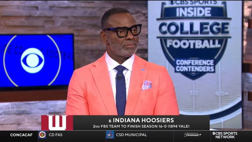 "It's going to be interesting to watch how Indiana responds to now being chased."

@AaronTaylorCFB does not think Indiana will slow down without Fernando Mendoza. 