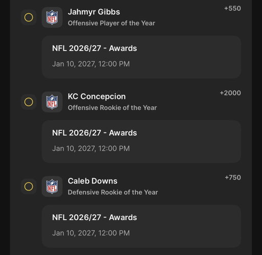 Our lovely friends at DraftKings gave us all a refund due to Jordyn Tyson’s injury

The savant has swapped Tyson for KC Concepcion as an even bigger longshot play due to what the savant expects to be a substantial number of touches 

Odds are now +115925 

#ThankYouSavant 