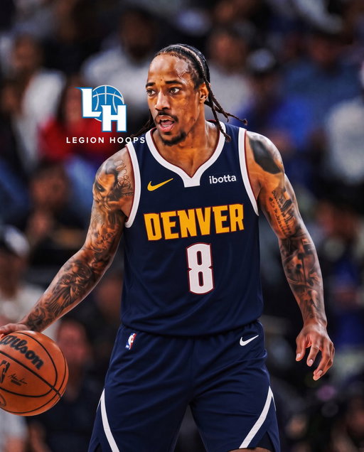 JUST IN: The Nuggets have their eyes set on DeMar DeRozan after trading Peyton Watson to Cleveland, per @ChrisBHaynes 