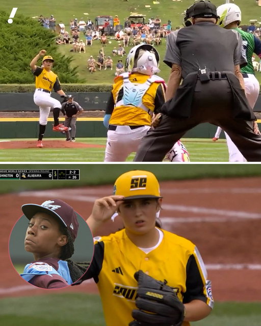Phenix City Alabama Little League pitcher Kinley Rasmus struck out 8 batters against Washington, tying Mo'ne Davis for the most strikeouts by a girl pitcher in a Little League World Series game ⚾

Rasmus is the niece of former MLB outfielder Colby Rasmus and daughter of Cory Rasmus, who also played in the majors.