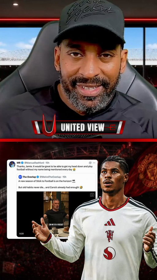 🚨 RASHFORD HAS HAD ENOUGH OF THE NOISE.

Marcus Rashford thanked Jamie Carragher after he shut down another Gary Neville debate about him, saying he wants to “get my head down and play football”.

@FlexUTD &amp; @OwenUnitedView react 👀

Does Rashford have a point? #MUFC 