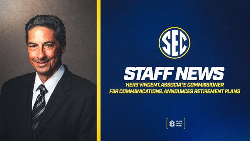 SEC Staff News | After 43 years in college and professional sports – including 13 leading SEC communications – Herb Vincent has announced he will retire following the 2026 football season. 

Few have helped shape the story of the SEC as much as Herb. Congratulations on a remarkable career!

🔗 http://secsports.social/vincent