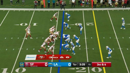 Strib picking up 22 yards 😤

 📺: ESPN &amp; KPIX 