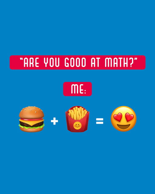 When the math is mathing 🙌 