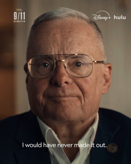 25 years after they were brought together through their acts of courage and community, 9/11 survivors finally have the chance to say thank you. 

#911Reunited premieres tonight 8/7c on National Geographic. Streaming on @DisneyPlus and @hulu. 